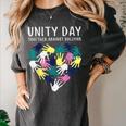 Together Against Bullying Unity Day Teachers Kids Toddler Women's Comfort Colors T-Shirt Pepper Together Against Bullying Unity Day Teachers Kids Toddler Women's Comfort Colors T-Shirt Pepper