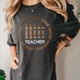 History Teacher Teach Love African American Men Women Women's Comfort Colors T-Shirt Pepper