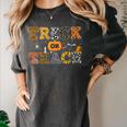 Trick Or Teach Funny School Teacher Halloween Costume Women's Comfort Colors T-Shirt Pepper Trick Or Teach Funny School Teacher Halloween Costume Women's Comfort Colors T-Shirt Pepper