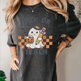 Trick Or Teach Teacher Women's Comfort Colors T-Shirt Pepper