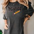 Tt Gg Ii Ff Tgif Teachers Students Tee Women's Comfort Colors T-Shirt Pepper Tt Gg Ii Ff Tgif Teachers Students Tee Women's Comfort Colors T-Shirt Pepper