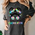 Twin Day Friends Teacher Twinning With My Bestie Women's Comfort Colors T-Shirt Pepper Twin Day Friends Teacher Twinning With My Bestie Women's Comfort Colors T-Shirt Pepper