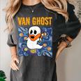 Van Ghost Art Teacher Halloween Van Gogh Starry Night Women's Comfort Colors T-Shirt Pepper Van Ghost Art Teacher Halloween Van Gogh Starry Night Women's Comfort Colors T-Shirt Pepper