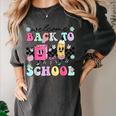 Welcome Back To School 2024 Teachers Students First Day Women's Comfort Colors T-Shirt Pepper
