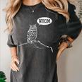 Whom Owl Grammar English Teacher Women's Comfort Colors T-Shirt Pepper Whom Owl Grammar English Teacher Women's Comfort Colors T-Shirt Pepper