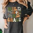 Wild About 2nd Grade Teacher Student First Day Of School Women's Comfort Colors T-Shirt Pepper Wild About 2nd Grade Teacher Student First Day Of School Women's Comfort Colors T-Shirt Pepper