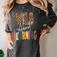 Wild About Learning Teacher Back To School Teaching Women's Comfort Colors T-Shirt Pepper Wild About Learning Teacher Back To School Teaching Women's Comfort Colors T-Shirt Pepper