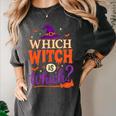 Which Witch Is Which Halloween For Women Men English Teacher Women's Comfort Colors T-Shirt Pepper Which Witch Is Which Halloween For Women Men English Teacher Women's Comfort Colors T-Shirt Pepper
