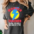Wonder Teacher Costume Shirt Teacher Halloween Costume Tee Women's Comfort Colors T-Shirt Pepper
