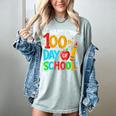 100th Day Of School Teachers Kids Happy 100 Days Women's Comfort Colors T-Shirt Bay 100th Day Of School Teachers Kids Happy 100 Days Women's Comfort Colors T-Shirt Bay