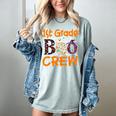 1st Grade Boo Crew First Grade Halloween Teacher Women's Comfort Colors T-Shirt Bay