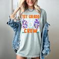 1st Grade Boo Crew First Grade Teacher Kids Happy Halloween Women's Comfort Colors T-Shirt Bay