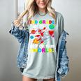 2nd Grade Is Out Of This World Space Rocket Planets Teacher Women's Comfort Colors T-Shirt Bay