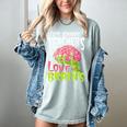 3rd Grade Teachers Love Brains Zombie Teacher Halloween Women's Comfort Colors T-Shirt Bay