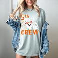 5th Grade Boo Crew Teachers Students Ghost Halloween Women's Comfort Colors T-Shirt Bay