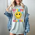 67th Day Of School Shirt 67 Days Smarter Teacher Boy Girls Women's Comfort Colors T-Shirt Bay