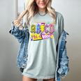 ABCD Pre-K Rocks Back To School PreK Kindergarten Teacher Women's Comfort Colors T-Shirt Bay ABCD Pre-K Rocks Back To School PreK Kindergarten Teacher Women's Comfort Colors T-Shirt Bay