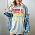 Admit It You Low Key Love Technology Bruh Teacher Kid Women's Comfort Colors T-Shirt Bay
