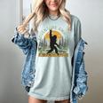 Adventure Awaits Bigfoot Teacher Kindergarten Back To School Women's Comfort Colors T-Shirt Bay Adventure Awaits Bigfoot Teacher Kindergarten Back To School Women's Comfort Colors T-Shirt Bay