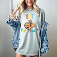 Art Is My Superpower Art Teacher Women's Comfort Colors T-Shirt Bay