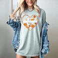 Art Teacher Heart Autumn Thanksgiving Kids Women's Comfort Colors T-Shirt Bay Art Teacher Heart Autumn Thanksgiving Kids Women's Comfort Colors T-Shirt Bay