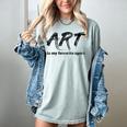 Art Teacher Women's Comfort Colors T-Shirt Bay Art Teacher Women's Comfort Colors T-Shirt Bay