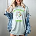 Art Teachers Love Brains Shirt Halloween Zombie Teaching Tee Men Women Kids Women's Comfort Colors T-Shirt Bay