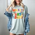 Back To School Hooray It's Art Day Art Teacher Artist Women's Comfort Colors T-Shirt Bay Back To School Hooray It's Art Day Art Teacher Artist Women's Comfort Colors T-Shirt Bay