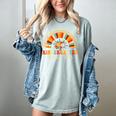 Back To School Kindergarten Dream Team Teacher Love Floral Women's Comfort Colors T-Shirt Bay
