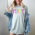 Back To School Neon Checkered First Grade Colorful Teacher Women's Comfort Colors T-Shirt Bay Back To School Neon Checkered First Grade Colorful Teacher Women's Comfort Colors T-Shirt Bay