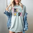 Back To School Third Grade Teacher First Day Of 3rd Grade Women's Comfort Colors T-Shirt Bay Back To School Third Grade Teacher First Day Of 3rd Grade Women's Comfort Colors T-Shirt Bay
