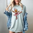 Ballet Dancer Gingerbread Christmas Dance Teacher Girl Women Women's Comfort Colors T-Shirt Bay Ballet Dancer Gingerbread Christmas Dance Teacher Girl Women Women's Comfort Colors T-Shirt Bay