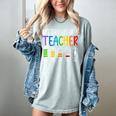 Battery Life Of A Teacher School Teacher Appreciation Women's Comfort Colors T-Shirt Bay Battery Life Of A Teacher School Teacher Appreciation Women's Comfort Colors T-Shirt Bay