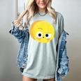 The Big Cheese Good Egg Teacher Halloween Costume Food Group Women's Comfort Colors T-Shirt Bay