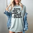 Blessed To Be A Catholic School Teacher Christian Teaching Women's Comfort Colors T-Shirt Bay Blessed To Be A Catholic School Teacher Christian Teaching Women's Comfort Colors T-Shirt Bay