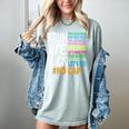 Bruh We Back Bruh No Cap We'Re Back Teacher Student Women's Comfort Colors T-Shirt Bay