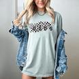 Bulldogs School Spirit Bulldog Pride Checkered Teacher Women's Comfort Colors T-Shirt Bay Bulldogs School Spirit Bulldog Pride Checkered Teacher Women's Comfort Colors T-Shirt Bay