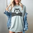 Bulldogs Teacher Student School Sports Fan Team Spirit Women's Comfort Colors T-Shirt Bay