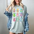 Bunny Reading Books Easter Day Librarian Teacher Book Women's Comfort Colors T-Shirt Bay Bunny Reading Books Easter Day Librarian Teacher Book Women's Comfort Colors T-Shirt Bay