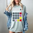 Calculator Math Teacher Halloween Costumes Women Men Adults Women's Comfort Colors T-Shirt Bay Calculator Math Teacher Halloween Costumes Women Men Adults Women's Comfort Colors T-Shirt Bay