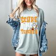 You Can't Scare Me I'm A Teacher Halloween Spooky Season Women's Comfort Colors T-Shirt Bay