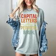 Capital Letters And Periods Bruh Teacher Grammar Kids Women's Comfort Colors T-Shirt Bay Capital Letters And Periods Bruh Teacher Grammar Kids Women's Comfort Colors T-Shirt Bay