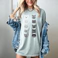 Cat Themed Artist Value Scale Educational Art Teacher Women's Comfort Colors T-Shirt Bay