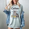 Cation Shirt Cat Science Chemistry Teacher Chemist Pun Women's Comfort Colors T-Shirt Bay Cation Shirt Cat Science Chemistry Teacher Chemist Pun Women's Comfort Colors T-Shirt Bay