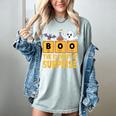Chemistry Boo The Element Of Surprise Science Teacher Women's Comfort Colors T-Shirt Bay Chemistry Boo The Element Of Surprise Science Teacher Women's Comfort Colors T-Shirt Bay