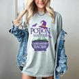Chemistry Teacher Halloween Shirt School POTION MASTER Women's Comfort Colors T-Shirt Bay