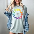 Chicken Themed Color Wheel Educational Art Teacher Artist Men Women Girls Kids Women's Comfort Colors T-Shirt Bay
