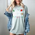 Is It Christmas Break Yet Teacher Xmas Light Santa Hat Women's Comfort Colors T-Shirt Bay Is It Christmas Break Yet Teacher Xmas Light Santa Hat Women's Comfort Colors T-Shirt Bay