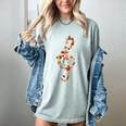 Christmas Musical Note Music Lover Teacher Sing Carols Jesus Women's Comfort Colors T-Shirt Bay