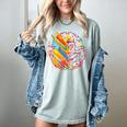 Colorful Brain Art Teacher Artist Painter Student Women's Comfort Colors T-Shirt Bay Colorful Brain Art Teacher Artist Painter Student Women's Comfort Colors T-Shirt Bay